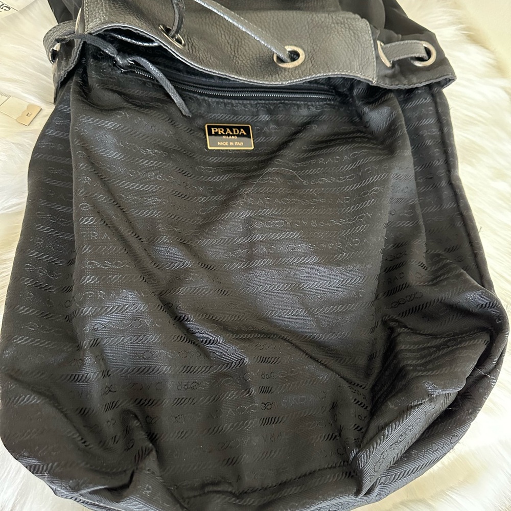 Prada Black Leather Backpack - Picture 5 of 16